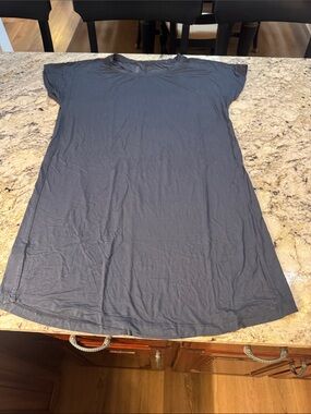 BOODY Navy/Gray Short ladies gown
